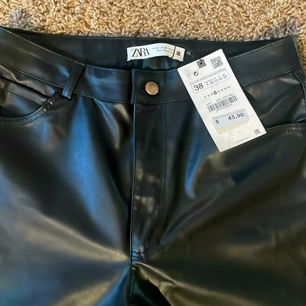 Leather pants super trendy!! They just didn’t fit me